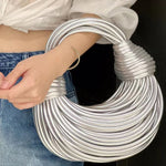 Geometric Zipper Handbags