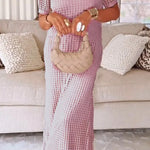 Georgia Clarke | Crochet Knit Maxi Dress For Women