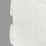 A-Line Loose Solid Color Split-Joint Round-Neck Vest Top