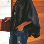 Plus Size Loose Hollow Knitwear Sweater