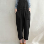 Overalls Baggy Bib Loose Overalls Jumpsuit Wide Leg Harem Casual Rompers