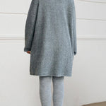Long Patch Pocket Sweater Cardigan Coat