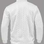 Callum | Textured Stand-Collar Henley