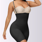 Tummy Control Pants Suspenders One-Piece Butt Lifting Boxer Shaping Shapewear