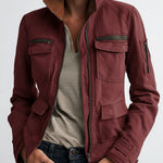 Outerdoor Utility Pocket Olive Green Cargo Jacket