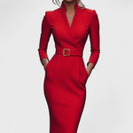 Jordan | Mandarin Luxe – Maxi dress