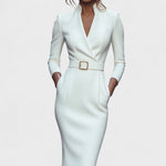 Jordan | Mandarin Luxe – Maxi dress