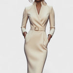 Jordan | Mandarin Luxe – Maxi dress