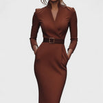 Virginia | Mandarin Luxe – Maxi dress
