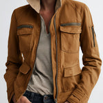 Outerdoor Utility Pocket Olive Green Cargo Jacket