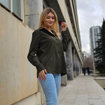 Long Sleeve Chiffon Blouse - Nadorine (Us Only)