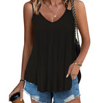 Tank Tops Spaghetti Strap Camisoles - Nadorine (Us Only)
