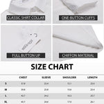 Long Sleeve Chiffon Blouse - Nadorine (Us Only)