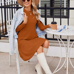 Zeagoo Womens Long Sleeve Fall Dresses with Pockets