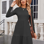 Zeagoo Womens Long Sleeve Fall Dresses with Pockets