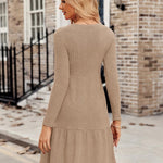 Zeagoo Womens Long Sleeve Fall Dresses with Pockets