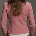 Vintage Double-Breasted Suede Embroidery Jacket