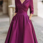 Karen | Elegant Satin Dress