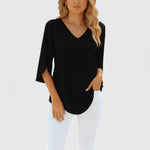 Genesis | Elegant V-Neck Blouse