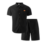 KZZ Men's Business Casual Sportswear Set