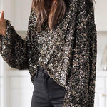 Margovil Christmas/NYE Party Sequin Shirt