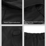 KZZ Windproof Warm Men's Outdoor Military Tactical Pants