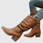 Xiomara | Brown Western Boots