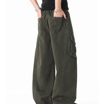 KZZ Men's Heavyweight Casual Fashion Cargo Pants