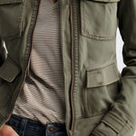 Outerdoor Utility Pocket Olive Green Cargo Jacket