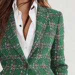 Audrey | Plaid Blazer