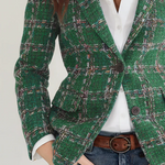 Audrey | Plaid Blazer