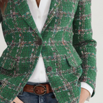Vintage Plaid Blazer