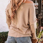 Overside Off the Shoulder Sweatshirt
