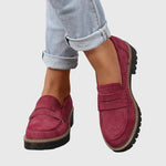 Clara | Classic Suede Loafers