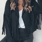 Tassel Tango Cropped Jacket