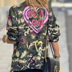 Heart Camouflage Jacket