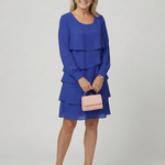 Kirax | Clean Layered Knee Length Dress