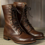 Boots For Women | Lace-Up Mid-Calf Design