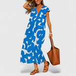 Judy | Sophisticated V-Neck Dress