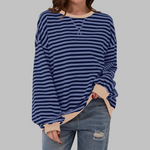 Lesley | The Striped Sweatshirt