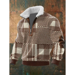 Ethan | Fleece-Lined Zip Turtleneck Sweater