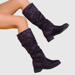 Violet | Leopard Mid-Calf Boots
