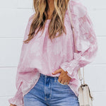 Nadorine Ruffle Sleeve Solid Color Pullover Square Neck Chiffon Top for Women Cute Summer Casual 2026 | Under $40