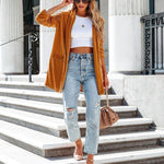 Lightweight Jacket Long Sleeve Jacket Coat Pullover With Pockets