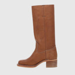 Brigida | LEATHER KNEE-HIGH BOOTS
