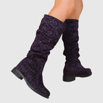 Violet | Leopard Mid-Calf Boots