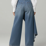 Audrey | Denim Wrap Pants