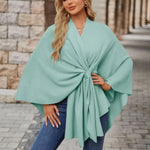 Yolanda | Elegant Poncho Sweater