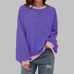 Lesley | The Striped Sweatshirt