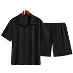 KZZ  Men's 3D Polo Shirt Set